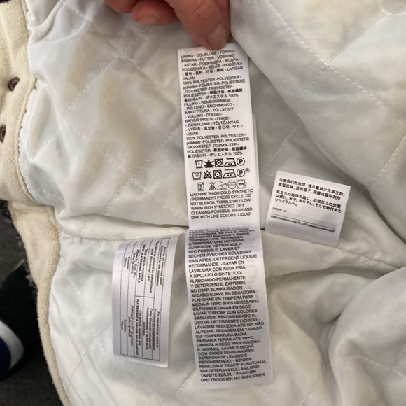 Levi’s Sherpa Ex Boyfriend Trucker Jacket Size XS - Picture 13 of 14